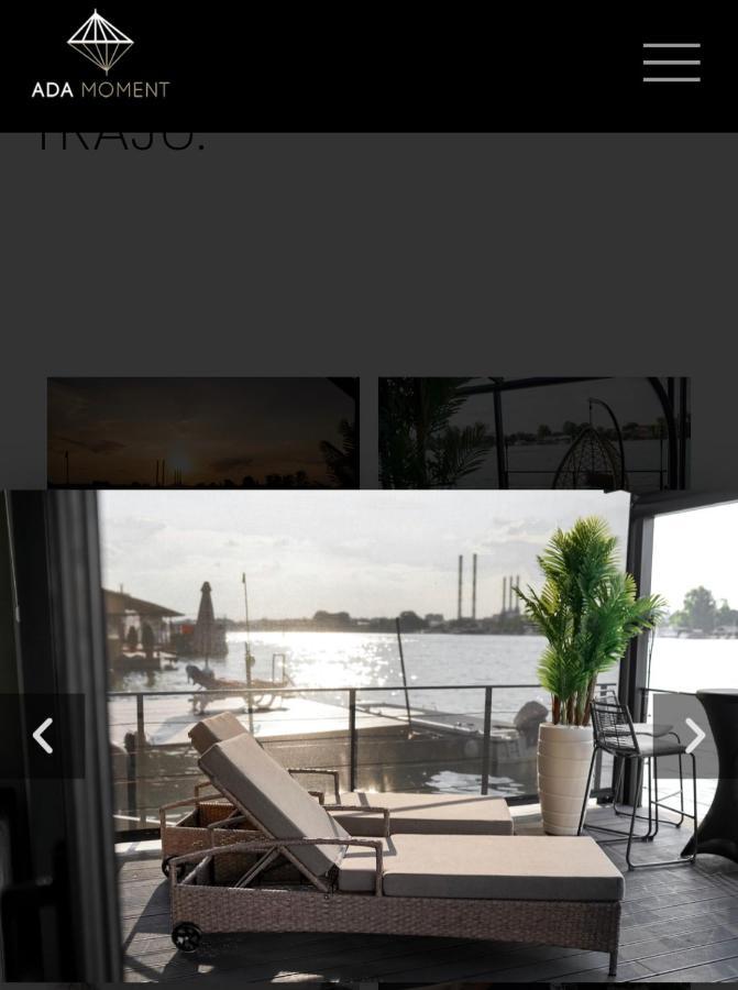 Ada Moment Splav- Kuca Na Reci Beograd- Floating House On Sava River ,Belgrad Dış mekan fotoğraf